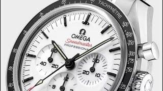 Yup.. I want this!! OMEGA's new White Speedmaster Professional Moonwatch ‍