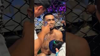 Решающий момент перед победой! #mma #octagon #uzbek