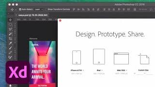 Opening PSD Files In Adobe XD | Adobe Creative Cloud