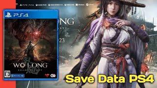 [PS4] Wo Long Fallen Dynasty Save Data PS4 Hen #wolongfallendynasty