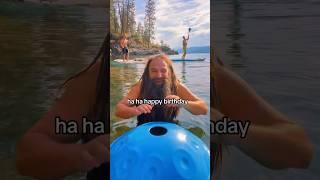 Paddle Board Birthday?? ‍️‍️ #happybirthday #birthday #paddleboard #cda @NovaPansHandpans