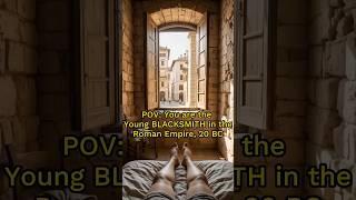 POV: Blacksmith, Roman Empire, 20 BC #shorts