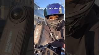 Girl as a bikerboy #motorbike #motovlog #biker #funny #motorcycle #bikelife beyonce- diva