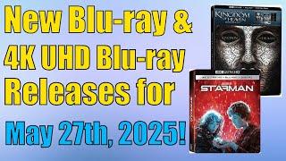 New Blu-ray & 4K UHD Blu-ray Releases for May 27th, 2025!