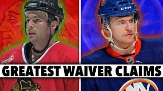 7 Of The GREATEST Waiver Claims In NHL HISTORY