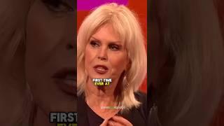Joanna Lumley is old but beautiful #grahamnorton #joannalumley