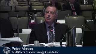 (2013/12/10) - Presentation by GE Hitachi Nuclear Energy Canada Inc. staff