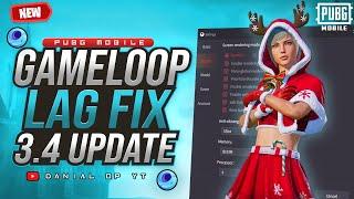 Gameloop Lag Fix 2024 | Pubg Mobile Emulator Best Settings For Low End Pc | 3.4 Update