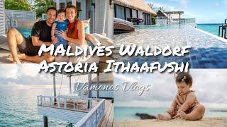 Waldorf Astoria Maldives Ithaafushi 2024 Vlog