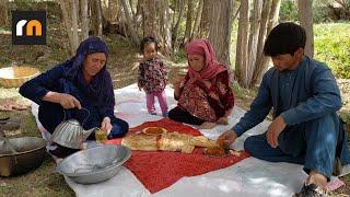 Daily Routine Village Life in Afghanistan | Cooking Rural Style Carrot Jam