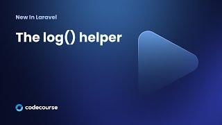 New in Laravel 11: The log() helper