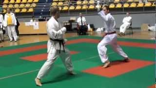 European Championship karate JKS Italy 2012 Jastrebov Oleg (Ukraine) 2.MPG