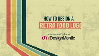 How To Design A Retro Food Logo Using DesignMantic?