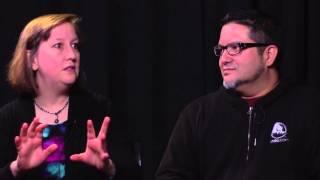 Jen Kramer and Ray Villalobos (Lynda.com) interviewed at Fluent 2014