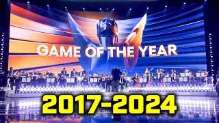 All Game Awards Orchestra Game of the Year Performances (2017-2024)