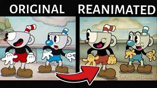 Cuphead Cutscenes REANIMATED in the Show Style! (+Comparison)