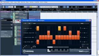 Создание музыки: Cubase, Миди эффекты. 4- Секвенсор ударных