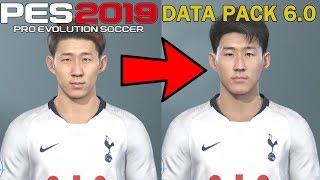 PES 2019 Data Pack 6 Contents: ALL the new FACES!