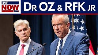 NEW: Dr. Oz and RFK Jr. announce health updates