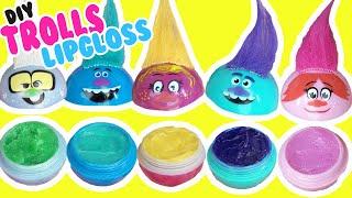 Trolls Band Together Movie DIY Poppy Lipgloss Tutorial! Crafts for Kids