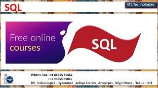 Oracle SQL Free Course | Online | Training | Real Time | Interview Questions | Placement