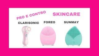 FOREO LUNA 2 CLARISONIC E SUNMAY Spazzole Viso a CONFRONTO - SKINCARE