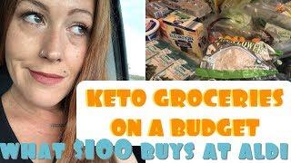 BUDGET KETO GROCERY HAUL | Aldi grocery haul | Keto on a budget