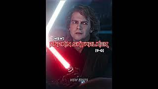 Anakin Skywalker(WBW) VS Darth Vader