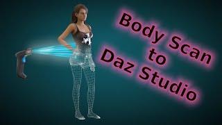 Let's Turn a 3D Body Scan into a Daz Character! (R3DS Wrap Tutorial)