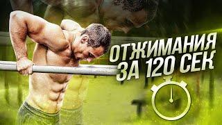 ОТЖИМАНИЯ за 120 сек / СКОЛЬКО СДЕЛАЕШЬ ТЫ?