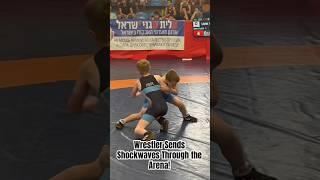 Reversal Riot! ‍️Momentum-Fueled Quick Thinking Takedown Turnaround! Wrestler Turns the Tide