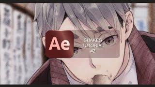 shakes tutorial after effects #2