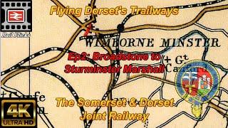 Ep2 Flying The Somerset & Dorset Trailway - Broadstone to Sturminster Marshall, Dorset, UK By Drone