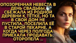 Опозоренная невеста сбежала в день свадьбы из родной деревни к тётке, а через полгода