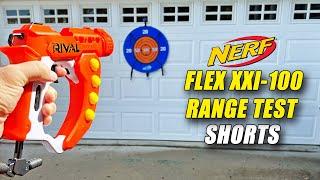 Nerf Rival Curve Shot Flex XXI-100 Blaster - Firing Test #Shorts