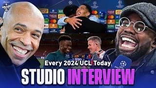 EVERY UCL Today Interview with Henry, Carragher, Richards & Scott ft. Saka, Beckham & Bellingham