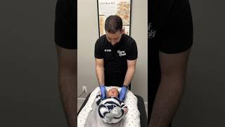 *NEWBORN BABY’S NECK IS STUCK* Part 4:  Lucas’ first ever chiropractic adjustment 