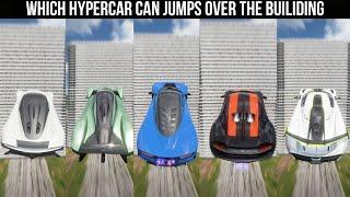 WHICH HYPERCAR JUMPS OVER THE BUILIDINGS | HOW MANY FAILS AND HOW MANY WINS FOR HYPERCARS | FORZA |