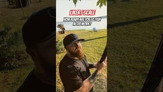 Likert Scale: Readiness to FISH after WORK #shorts #fishing #trending