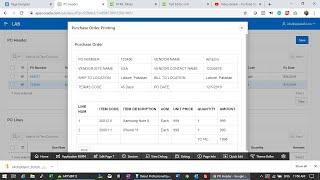 Oracle APEX Report Development Using Standard Functionality