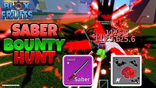 NEW Saber V2 + Sanguine Art is OP! (Update 20 Blox Fruits Bounty Hunting)