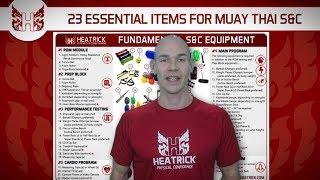 23 Essential Items of Muay Thai Strength and Conditioning Equipment