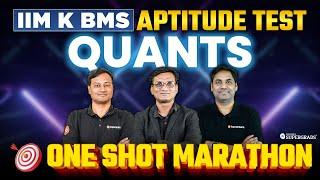 Complete Quants in One Shot Marathon Class ️| IIM Kozhikode BMS Aptitude 2025 Preparation 