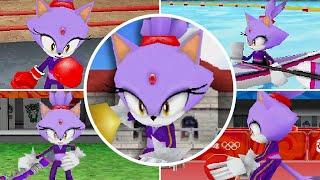 Mario & Sonic at the Olympic Games [DS] - All Events (Blaze Gameplay)