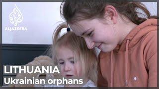 Ukrainian orphans escape, offered shelter in Lithuania