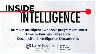 How to Find and Research Declassified Intelligence Documents