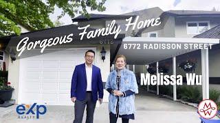 6772 Radisson Street Guided Tour || Melissa Wu Top 1% REALTOR In Vancouver