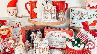 DOLLAR TREE DIY gingerbread house + Lowe’s DIY tile ornaments