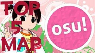 топ 5 карт для osu