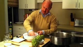 Chef Anthony Pino Stuffed Artichokes